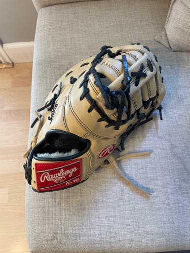 Used 2019 Right Hand Throw Rawlings First Base Gold Glove Elite Baseball Glove 13"