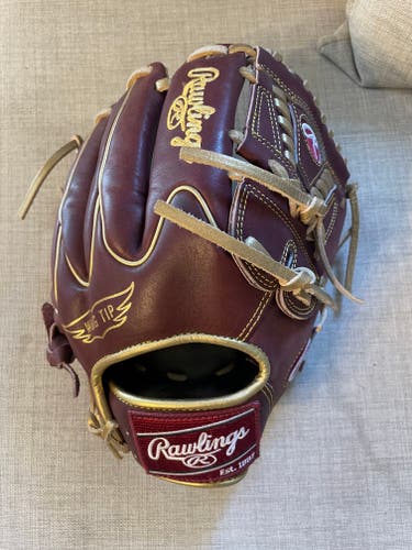 Used 2020 Right Hand Throw Rawlings Pitcher's Heart of the Hide Baseball Glove 11.75"