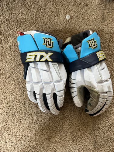Team Issued Player's STX Extra Large Surgeon RZR Lacrosse Gloves