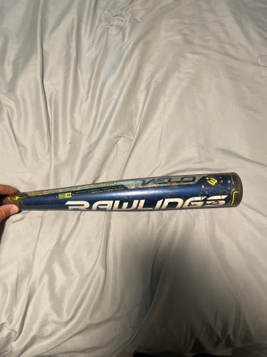 BBCOR Certified Rawlings (-3) 30 oz 33" Velo Bat