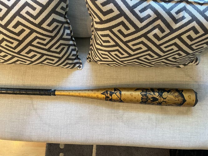 Used BBCOR Certified 2023 DeMarini Alloy Voodoo One Bat (-3) 30 oz 33"