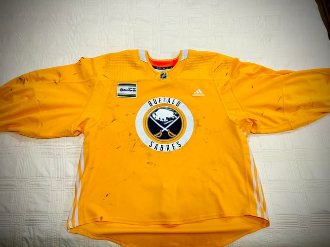 NHL goalie cut practice jersey, Buffalo Sabres, 60G, made in Canada