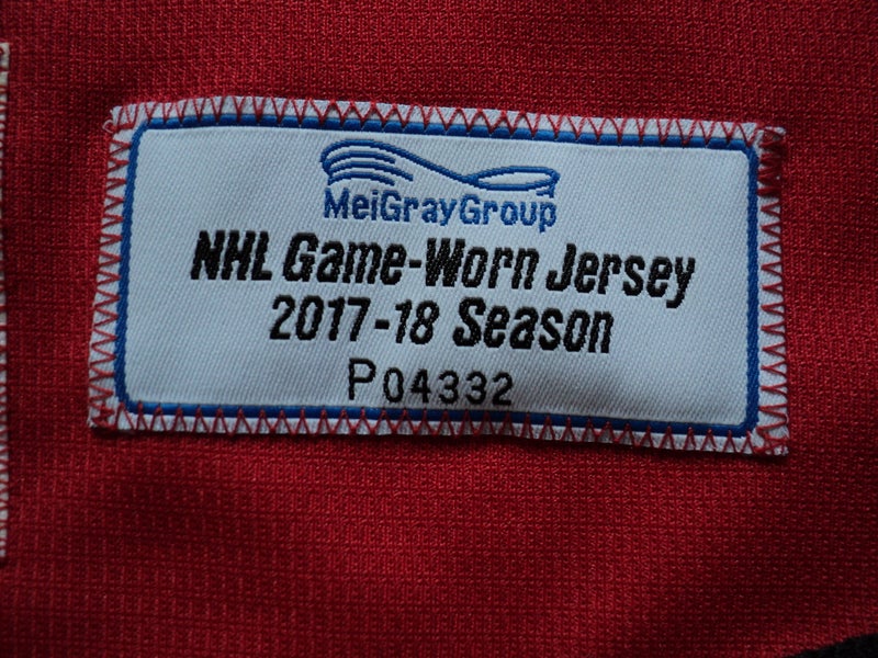 Game Jersey - New Jersey Devils - Red Adidas Size 46 - Pro Stock