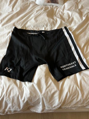 NAHL Black Used Medium  Pro Stock Pant Shell