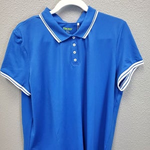 NEW SWING CONTROL LADIES POLO - BLUE (XL)