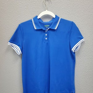 NEW SWING CONTROL LADIES POLO - BLUE (SMALL)