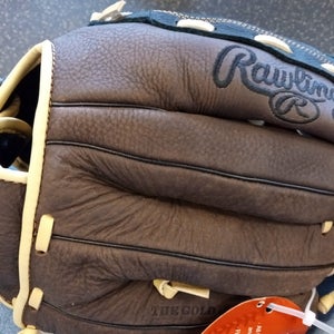 Rawlings Used Brown Left Hand Throw 12.5" Baseball Glove