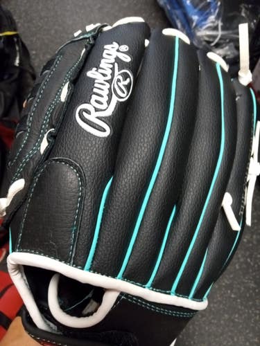 Rawlings Used Black Left Hand Throw 11.5" Baseball Glove
