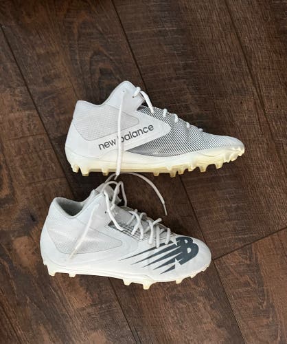 White Men's Size 7.5 (Women's 8.5) Mid Top Rush