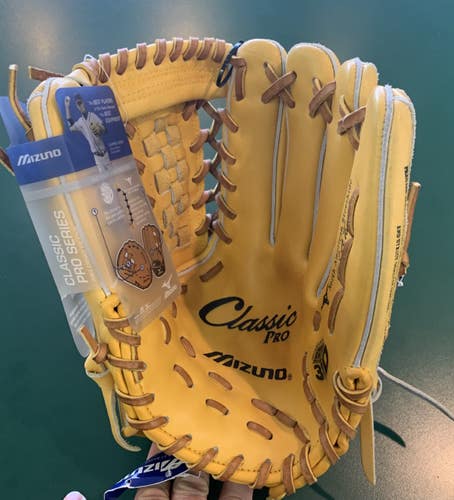 New Mizuno Right Hand Throw Classic Pro Baseball Glove 12"