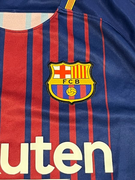 NIKE LIONEL MESSI FC BARCELONA AUTHENTIC VAPOR MATCH HOME JERSEY 2017/18