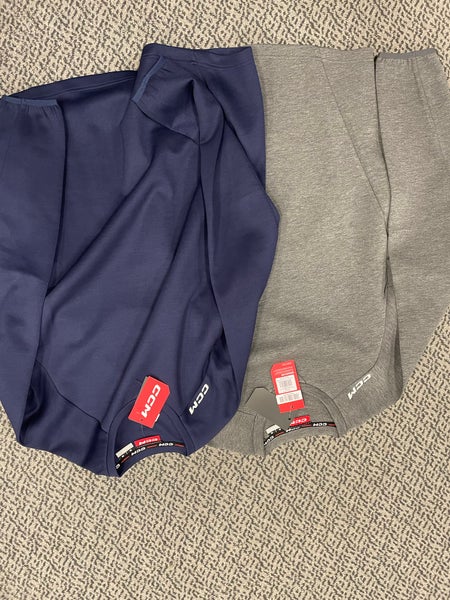 2-Pack CCM Adult XL Locker Crewneck (1 Navy, 1 Gray)