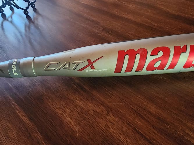 Used USSSA Certified Marucci Composite CAT X Composite Bat (-5) 25 oz 30"