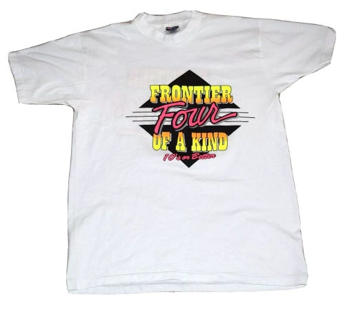 Frontier Hotel and Casino Las Vegas Retro Vintage T-Shirt New - Mens Large L