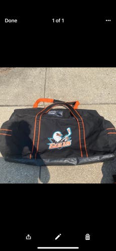 Used 4ORTE San Diego Gulls Hockey Player Bag