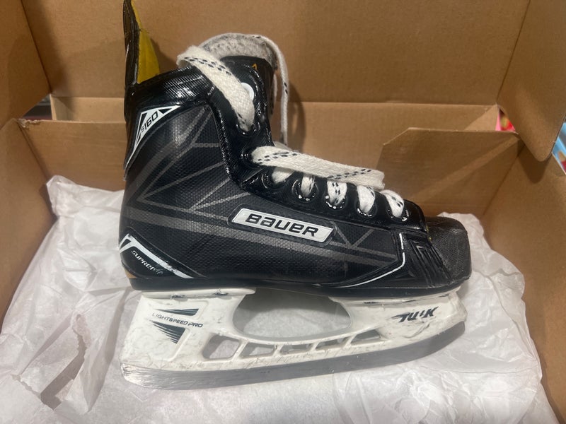 Used Bauer Regular Width Size 11.5 Supreme 160 Hockey Skates