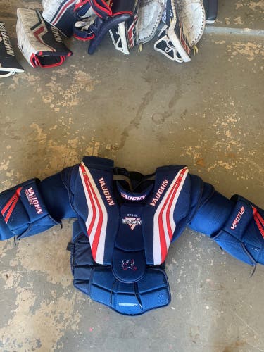 Used Large Vaughn Pro Stock Ventus SLR Pro Carbon Goalie Chest Protector