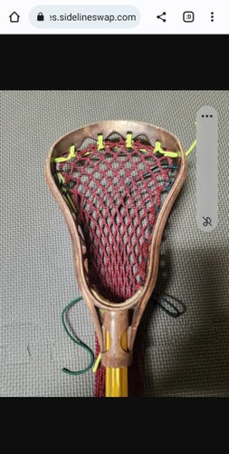 Used Attack & Midfield STX Unstrung Xcaliber Head