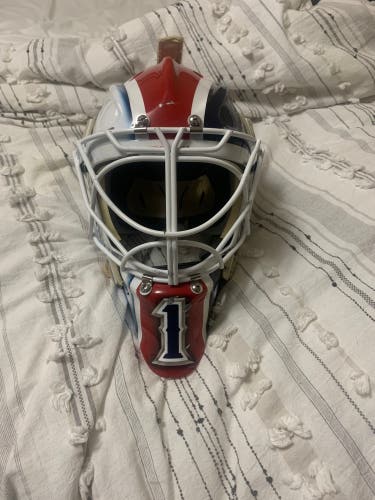 Used Bauer Pro Stock Profile 960XPM Goalie Mask