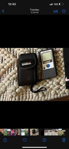 LIKE NEW POCKET RADAR BALL COACH