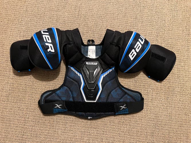 Senior Used Medium Bauer X Shoulder Pads