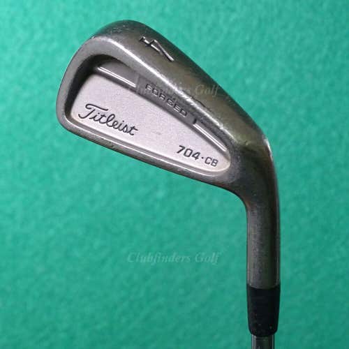 Titleist 704.CB Forged Single 4 Iron Precision Rifle Flighted 6.0 Steel Stiff