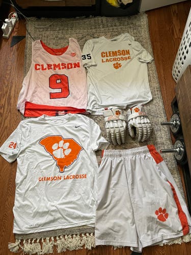 Player's STX Surgeon RZR Lacrosse Gloves +2 Shooting Shirts