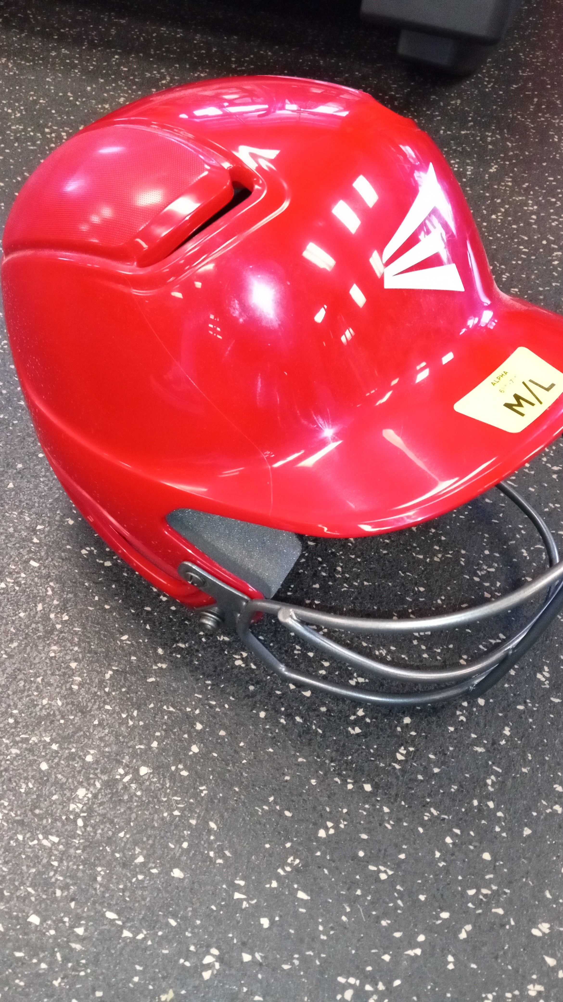 EASTON ALPHA T-BALL BATTING HELMET - RED