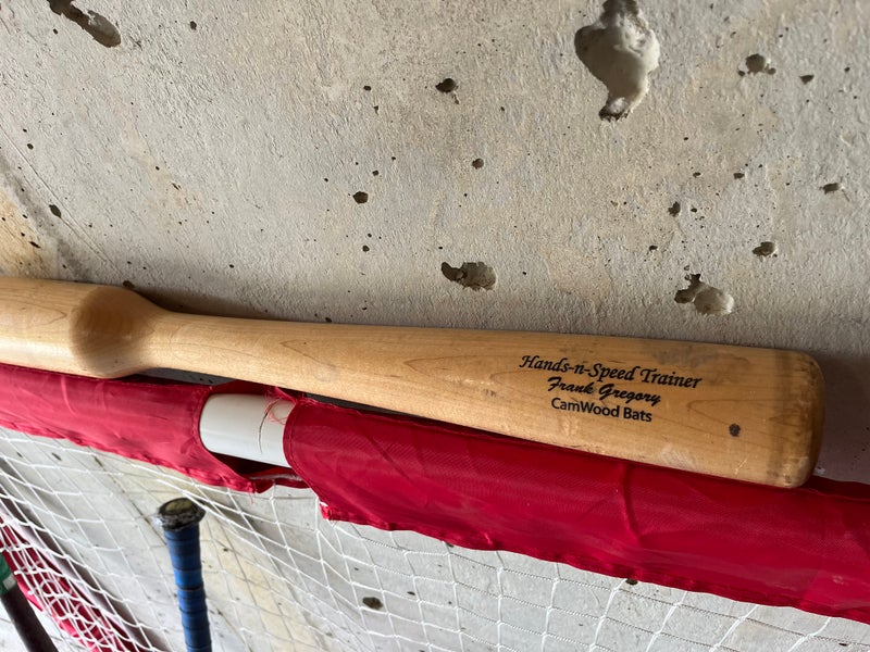 Batte De Baseball CamWood En Bois - Grip Lizard Skins, Pour Entraînement Lourdement Usée