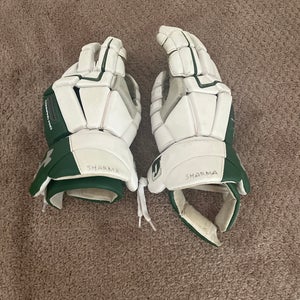 Used Custom Delbarton Under Armour 13" Command Pro Lacrosse Gloves