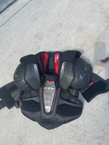 Used CCM JetSpeed FT1 Shoulder Pads
