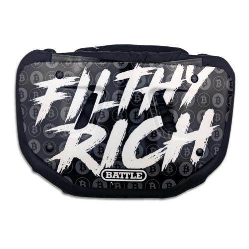 New Battle "Filthy Rich" Adult Back Plate