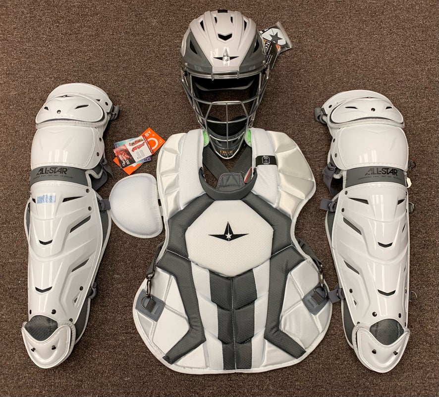 All-Star Adult System7 Axis USA Pro Catcher&s Set