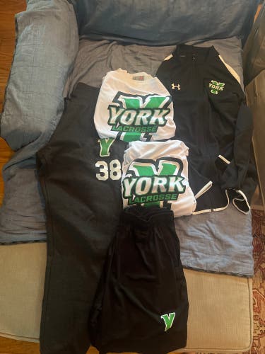 York College Lacrosse Apperel