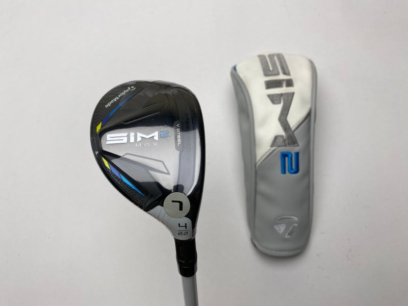 Taylormade SIM2 MAX Rescue 4 Hybrid 22* Aldila NV Ladies Graphite Womens RH HC