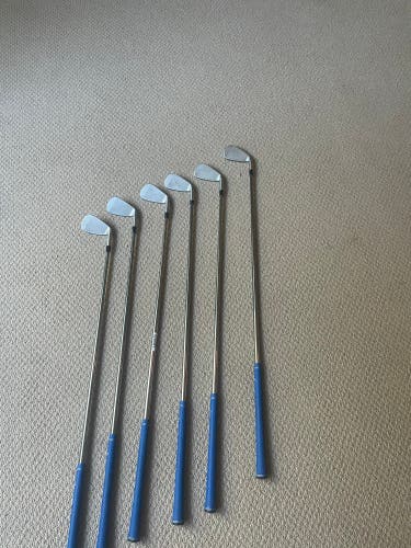 Men's Left Hand Stiff Flex Graphite Shaft JPX 921 Hot Metal Iron Set