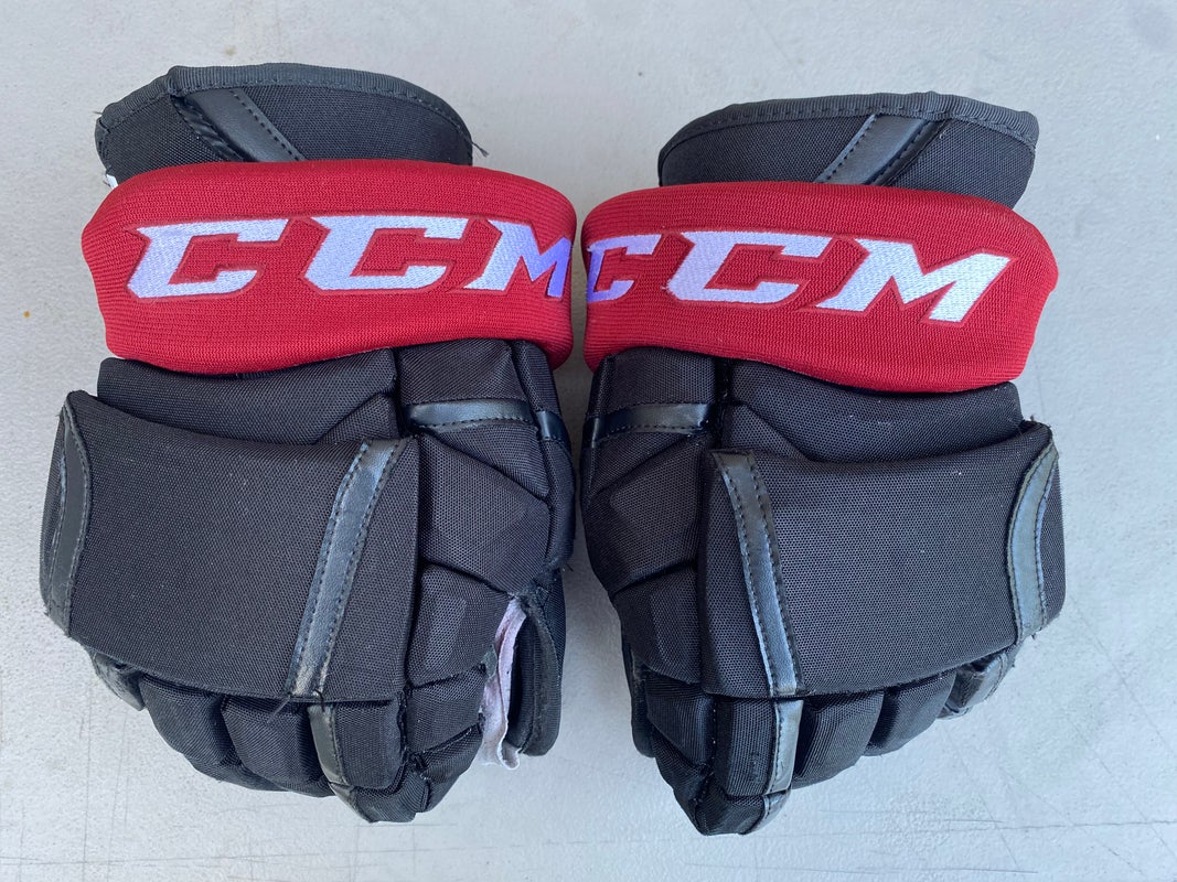 CCM HG12 Pro Stock 14" Hockey Gloves Coyotes 4015