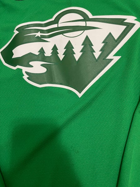Minnesota Wild adidas 2020 St. Patrick's Day Jersey - Green