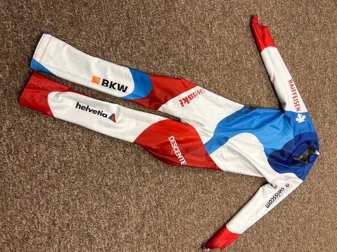 Swiss Team Issued Descente Downhill Suit XL