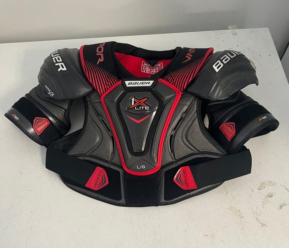 Senior Large Bauer Vapor 1X Lite Shoulder Pads