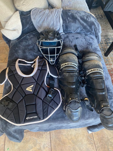 Used Easton Mako Catcher's Set
