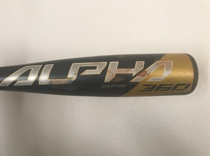 Size 29/18 , USA Approved Easton Alpha Baseball Bat . 29 inch 18 ounce