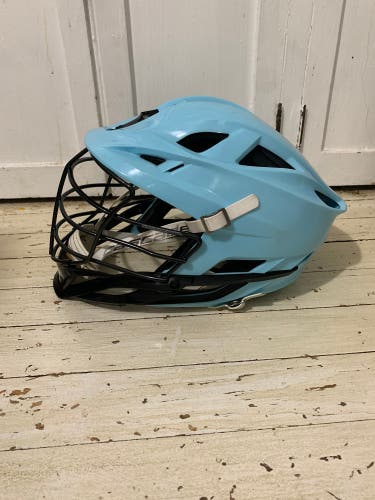 Cascade S Lacrosse Helmet - Light Blue with Black Facemask (Retail: $299)