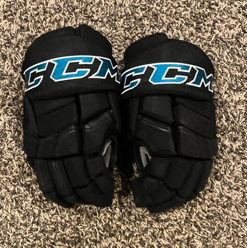 CCM 14" Pro Stock HGQL Gloves- San Jose Sharks