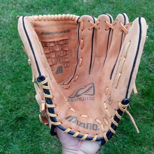 13" Mizuno Franchise MFR1301 softball baseball glove all leather - FREE SHIPPING