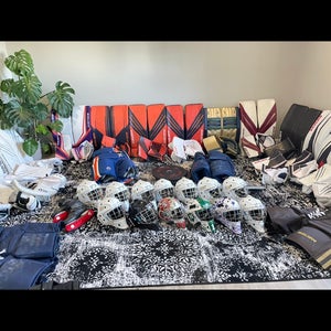 Pro Stock Goalie Equipment For Sale, Bauer True Etc