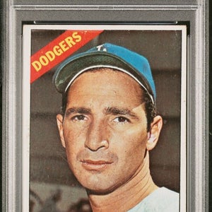1966 Topps Baseball #100 Sandy Koufax Los Angeles Dodgers Very Good PSA 3