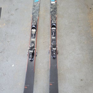 Used Rossignol Black Ops Smasher Skis W Xpress10 170 Cm Men's Downhill Ski Combo