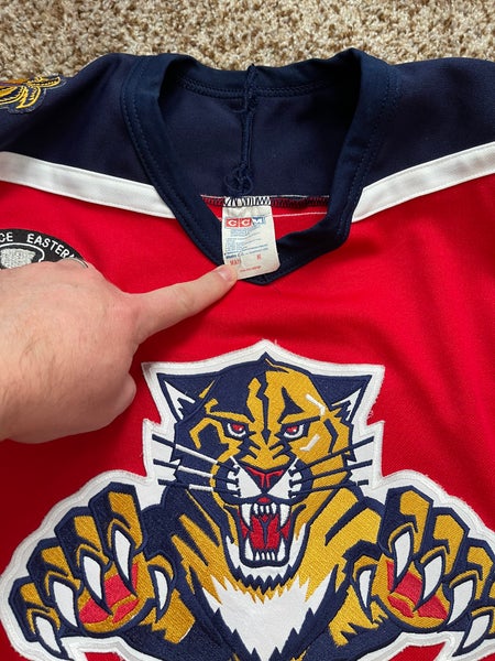 Vintage Rare Florida Panthers Yellow Gold Starter fashion Hockey Jersey XXL