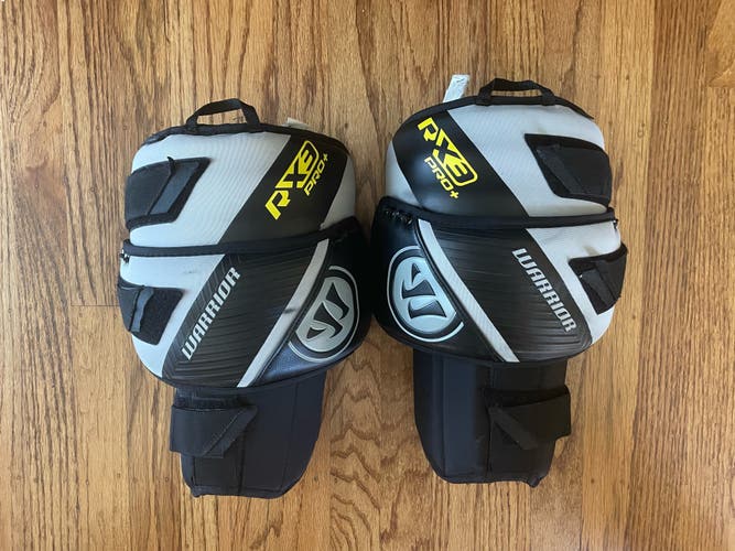 Used Warrior Ritual X3 Pro+ Senior Hockey Goalie Knee Pads